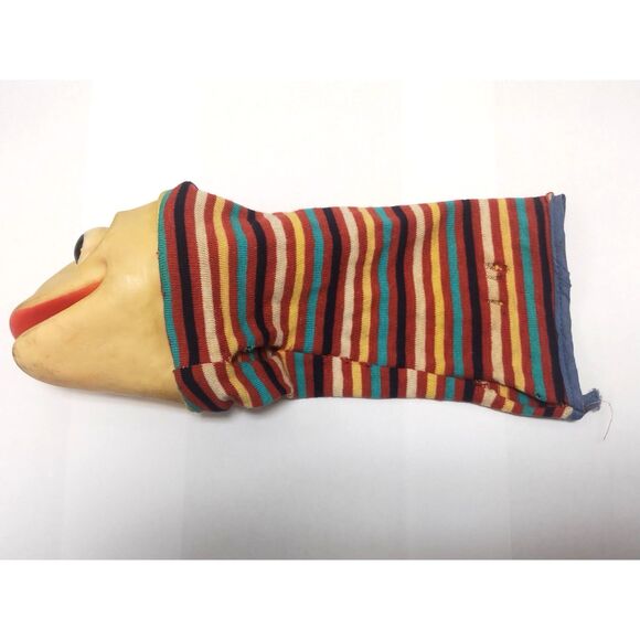 Vtg Bill Baird Hand Puppet Dragon Dinosaur Sock Puppet Ideal Toys 1950s 1960s - Picture 11 of 16